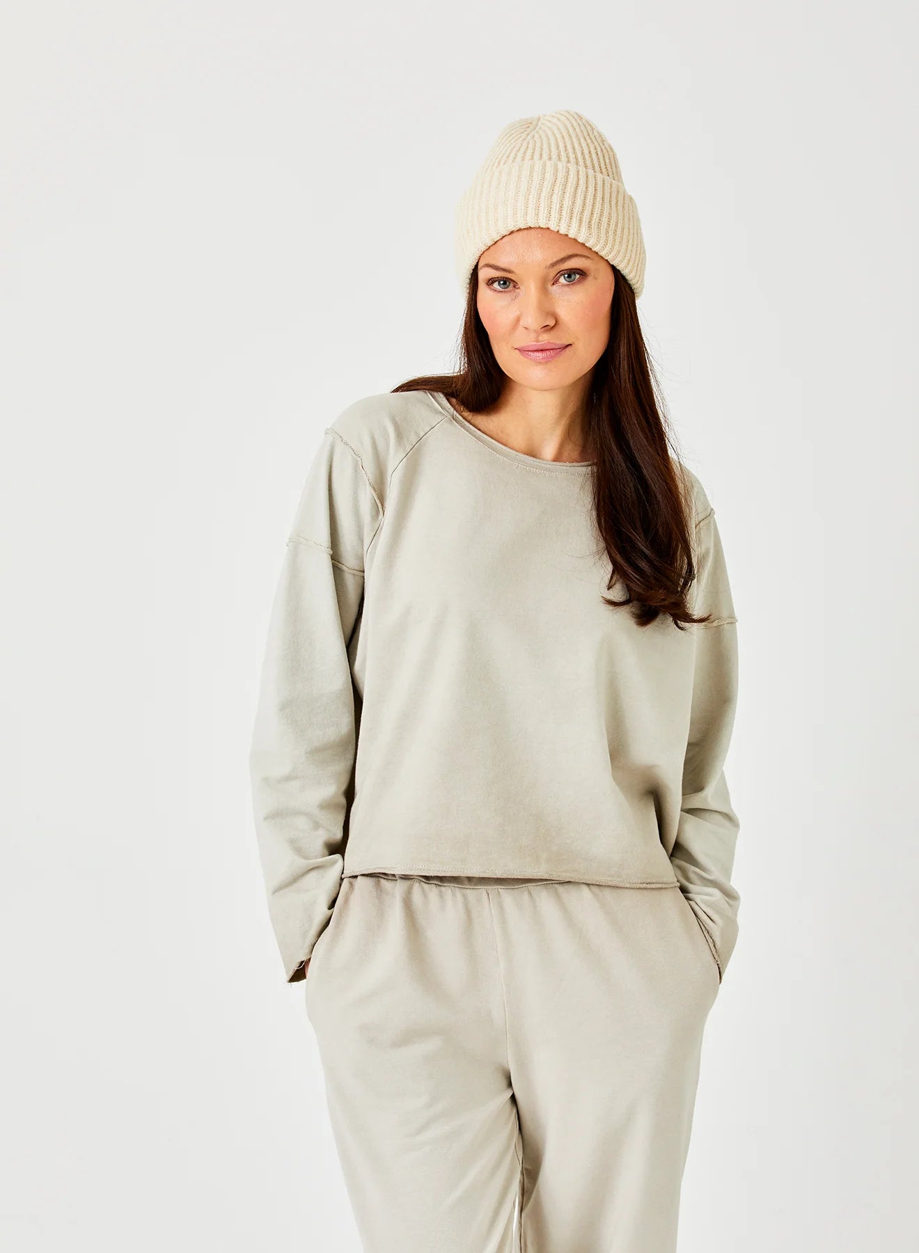 Jesteena Sweatshirt - Stone