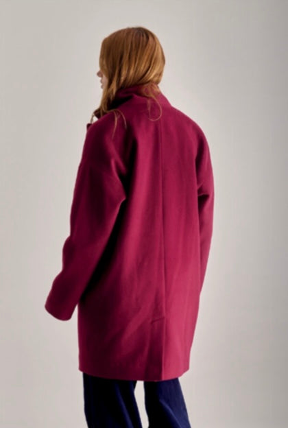 Olivia Coat - Berry