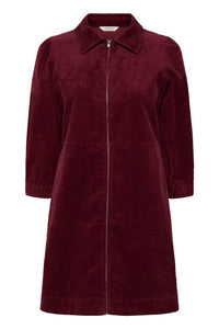 Eyvor Corduroy Dress - Tawny Port