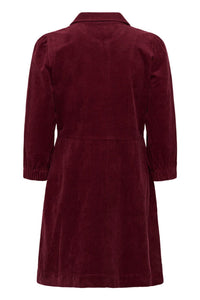 Eyvor Corduroy Dress - Tawny Port