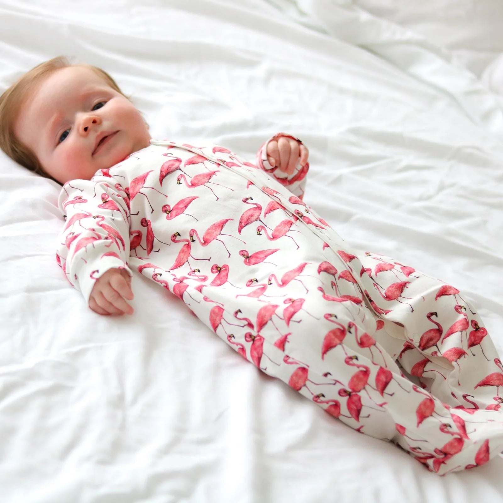 Flamingo Print Sleep Suit