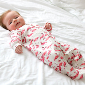 Flamingo Print Sleep Suit