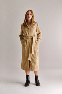 Hariti Corduroy Dress - Croissant