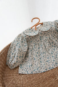 Floral Puff Sleeve Blouse