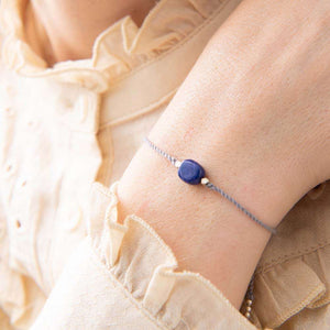Gemstone Bracelet Card - Lapis Lazuli