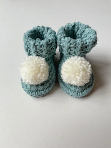 Pom Pom Booties