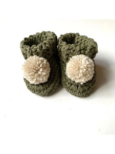 Pom Pom Booties