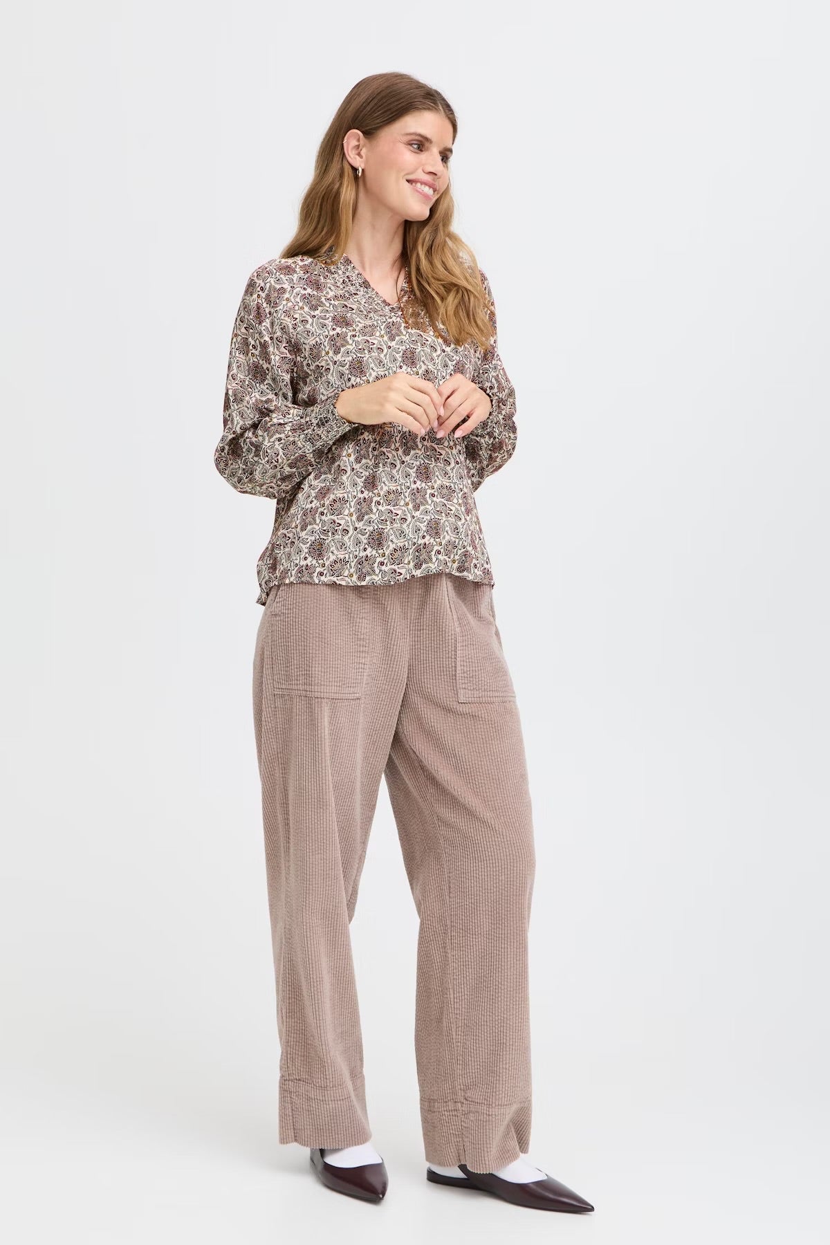 Frgladis Blouse - Pumice Stone