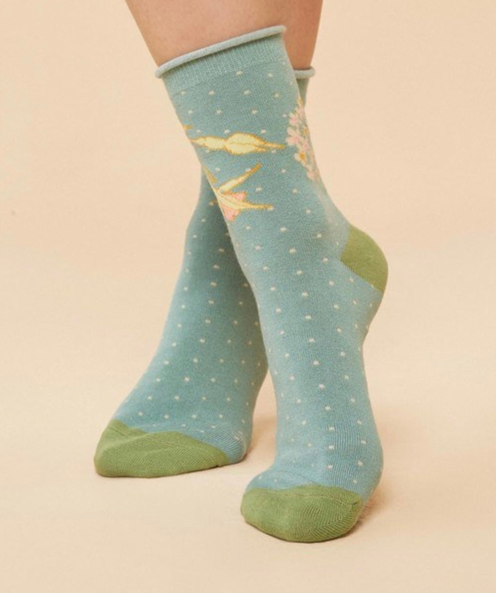 Bamboo Ankle Socks - Humminbird