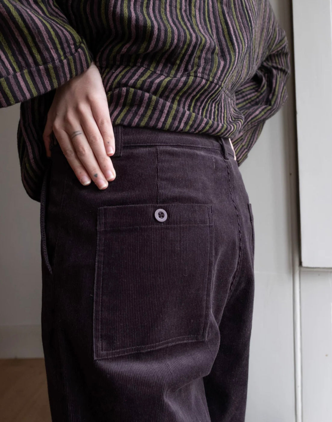Harper Cords - Dark Grey