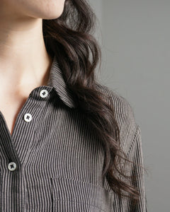 Bea Shirtdress - Pinstripe