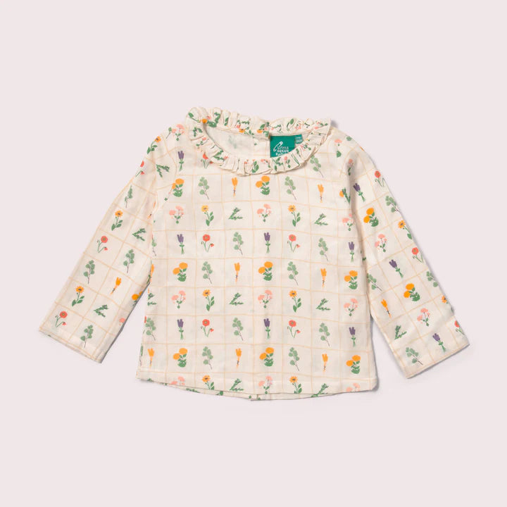 Classic Blouse - Botanical Collar