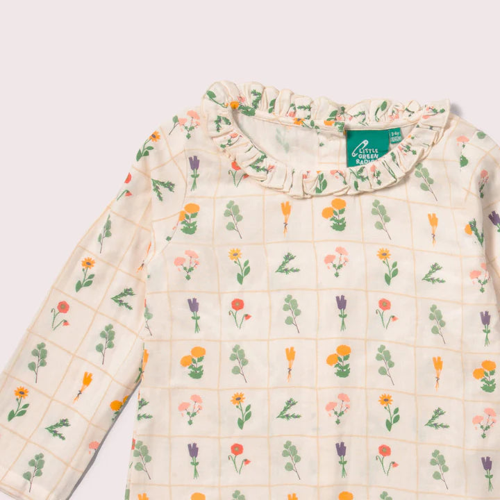 Classic Blouse - Botanical Collar