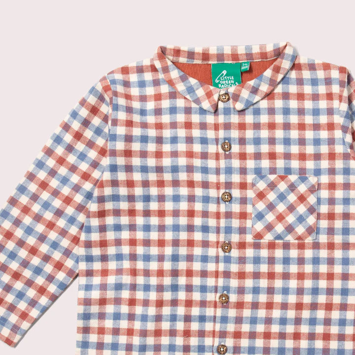 Long Sleeve Shirt - Ginger Check