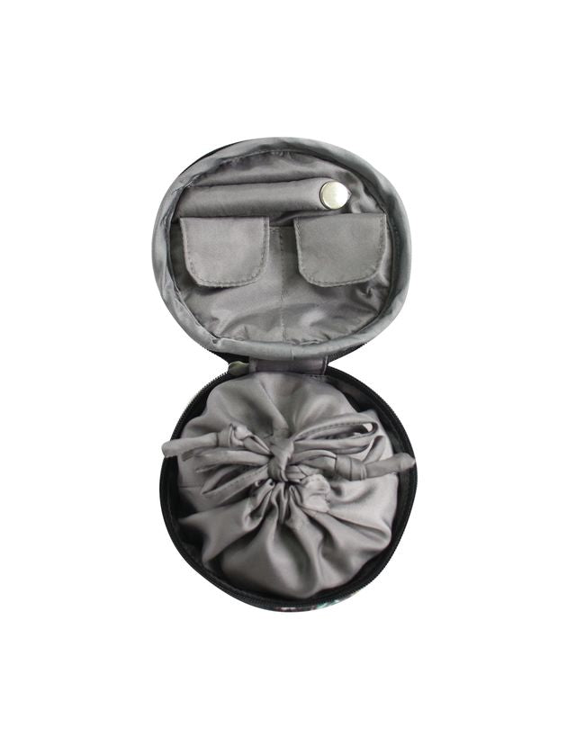 Velvet Jewellery Pouch - Black