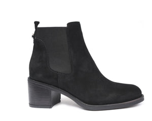 Black Suede Ankle Boots
