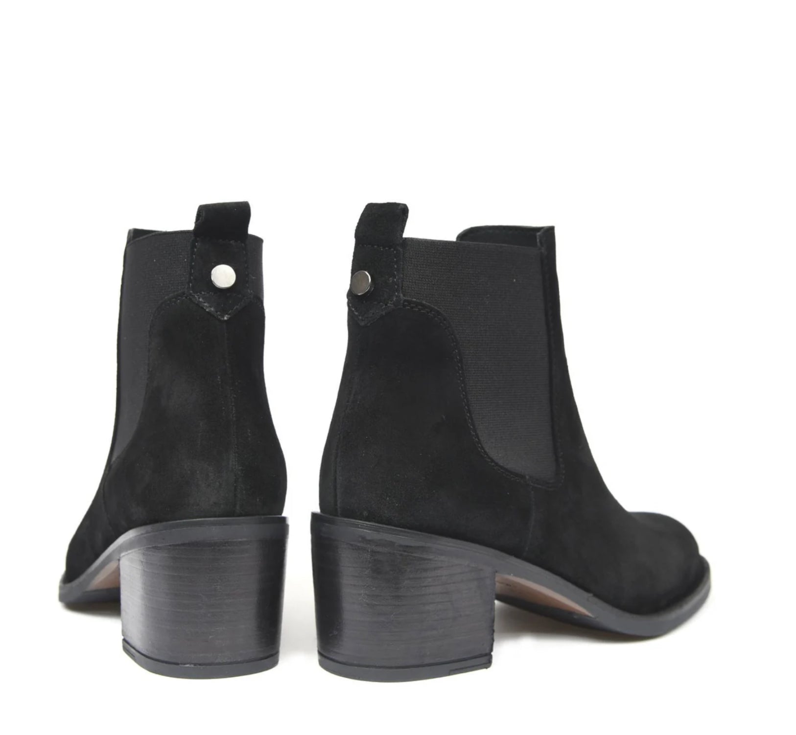 Black Suede Ankle Boots