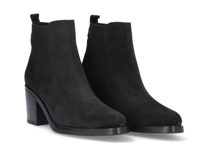 Black Suede Ankle Boots